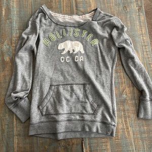 Grey Hollister sweater